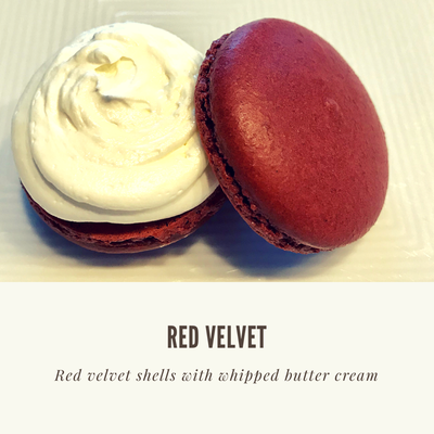 Red velvet with cream cheese or buttercream